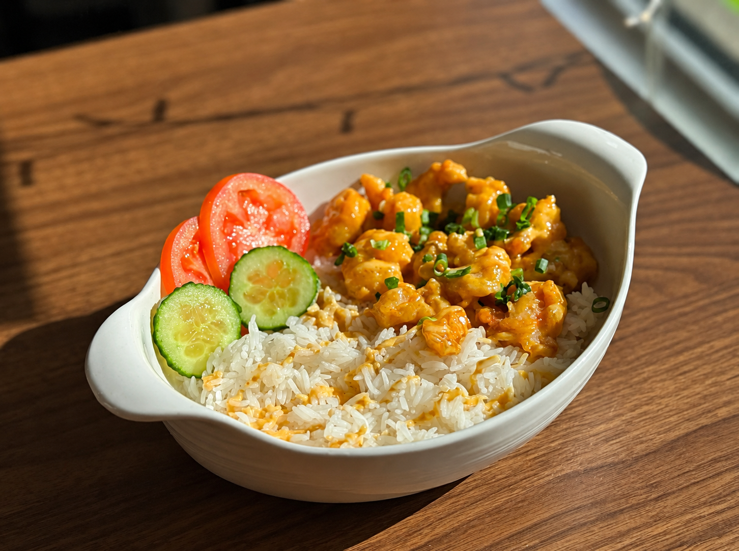 Dynamite Shrimp Rice Bowl