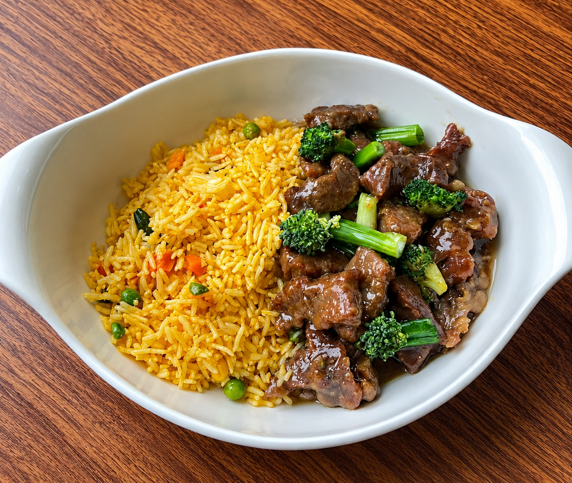 Mongolian Beef Rice Bowl