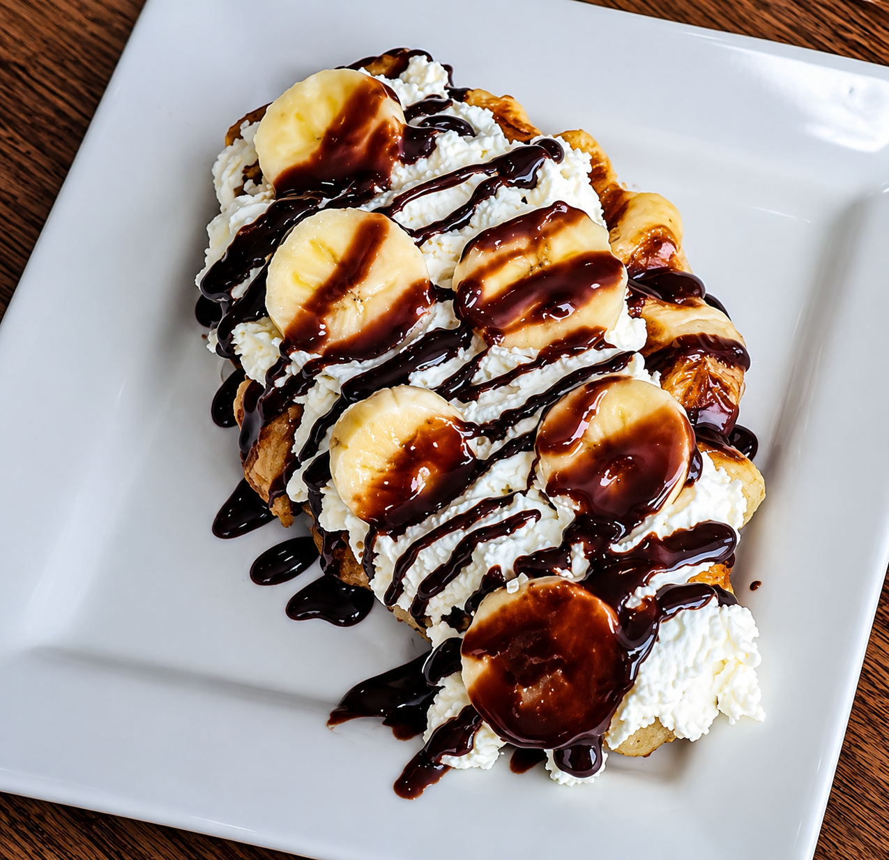 Nutella Banana Croffle